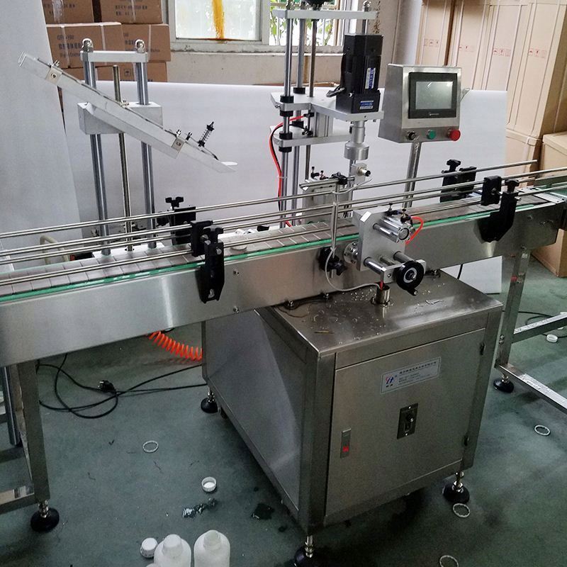 120ml chubby gorilla bottle filling capping machine auto filling cosmetic palm oil sauce production line automatic plastic cap