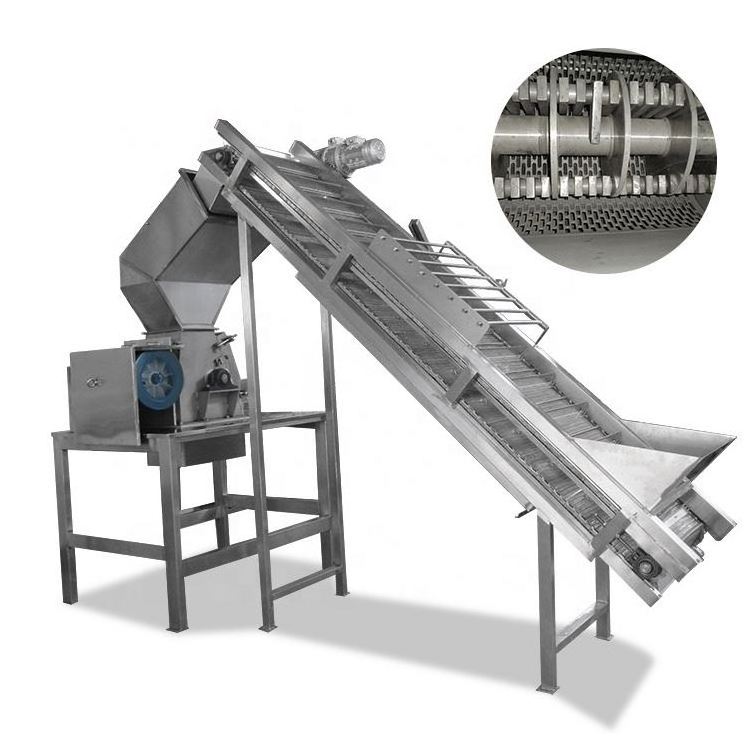 Factory Fruit And Vegetable Chopper Automatic Hammer Mill Crusher Electric Crusher