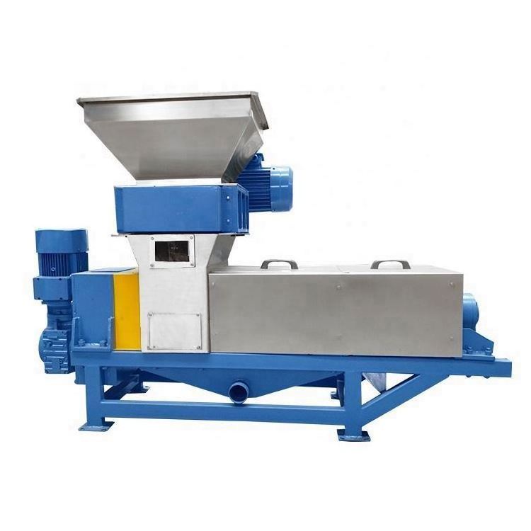 Agricultural equipment distiller's grains dewaterer machine banana tree shredding dewatering ddgs screw press