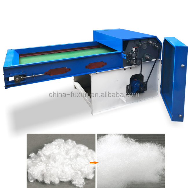 cotton spinning mill carding machine nonwoven cotton fiber opening machine waste textile recycling machine