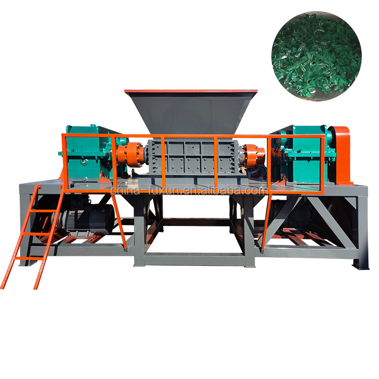 shredder for foam tyre twin shaft shredder wood pallet shredder