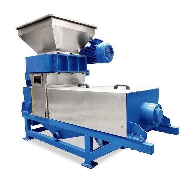 Agricultural equipment distiller's grains dewaterer machine banana tree shredding dewatering ddgs screw press