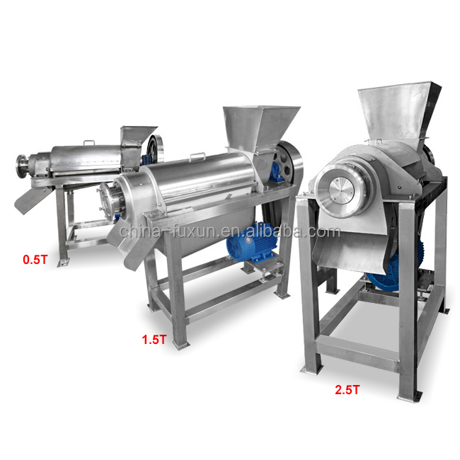 crushers and juicers fruit pulp making machine lemon juice machine mango pulp industrial apple juice