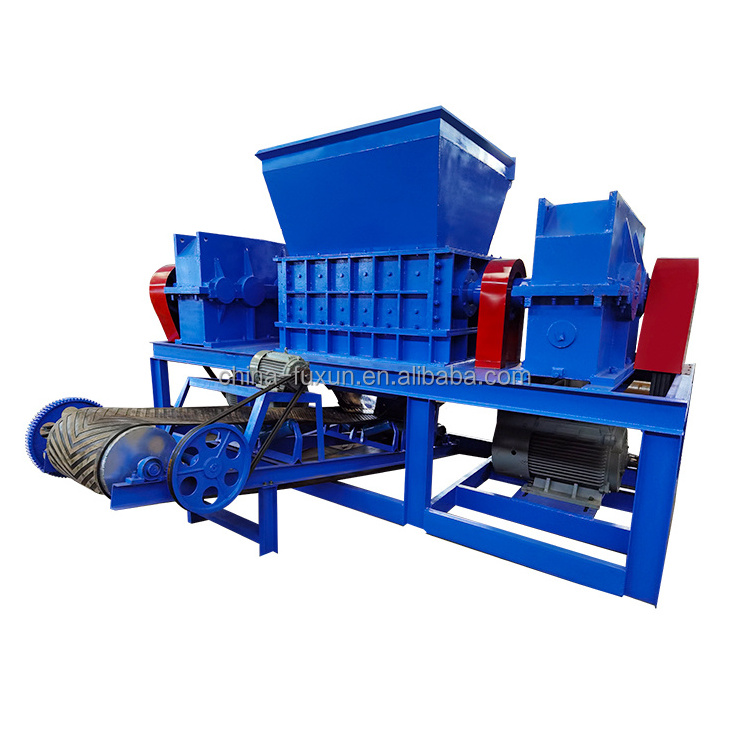 scrap drum shredder textile shredding machines waste plastic pipe chipper shredder