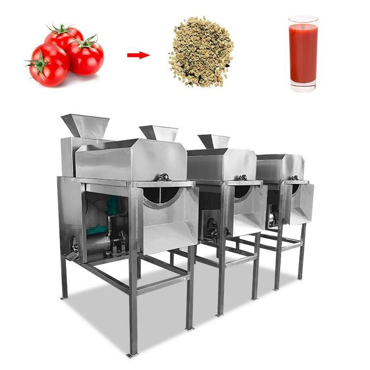 Hot Sell Pepper Tomato Vegetable Fruit Seed Separator Machine Grape Seed Remover Fruit Separator Pulping Machine