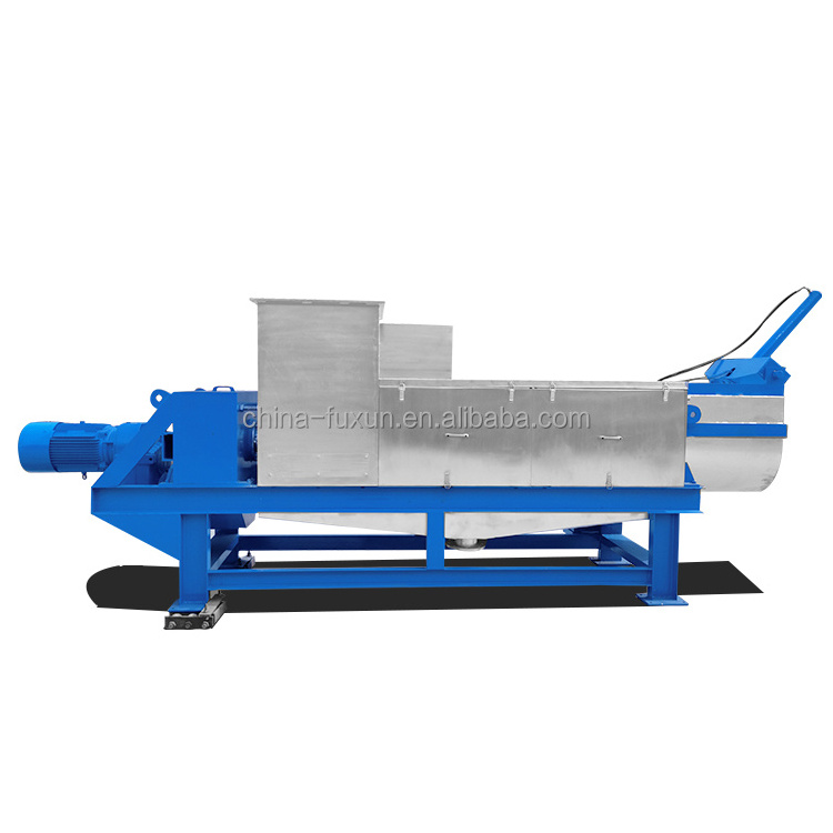 waste crushing and liquid solid separator starch dewatering machine dewatering machine for municipal sludge