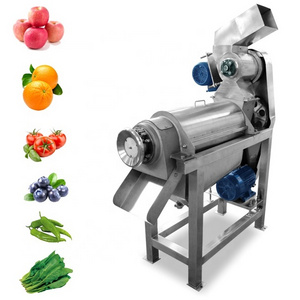 Stainless Steel Fruit Vegetable Crusher And Juicer/Cactus Tomato Apple Juice Spiral Press Juicer/Fruit Juice Extractor Machine