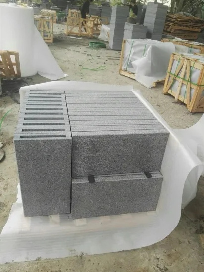 Grey Granite Tile for Swimming Pool Tile L Shape Corner Bullnose  Paver Copping Stone