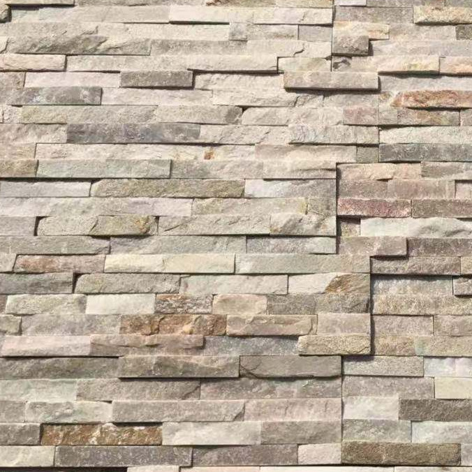 Exterior Wall Rustic/Beige/Black Slate Culture Stone Wall Cladding Tiles Stone Veneer Panels