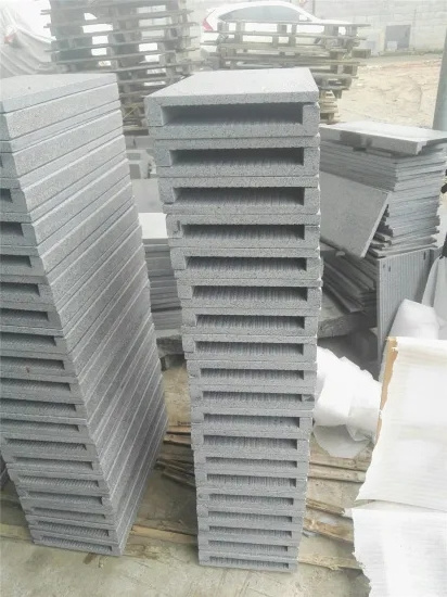 Grey Granite Tile for Swimming Pool Tile L Shape Corner Bullnose  Paver Copping Stone