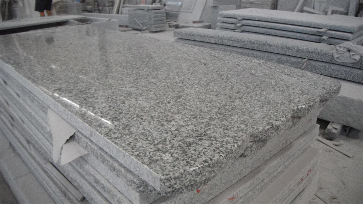 G664 Pink Granite  Funeral Tombstone Headstone  for Cemetery Customized Monument Factory Price