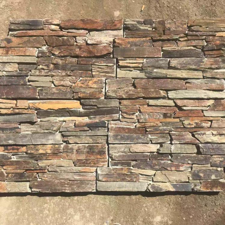 china Cheap natural /rusty slate flagstone for wall pavement