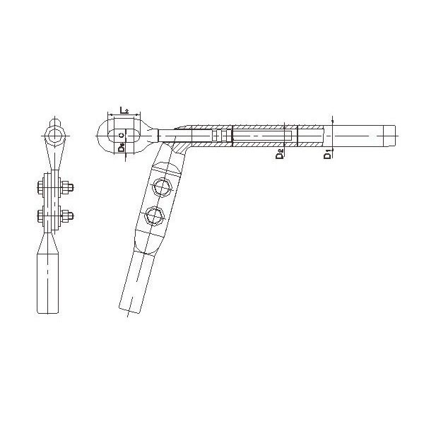 NY-BG Type Strain Clamp Used for Aluminum-Clad ACSR