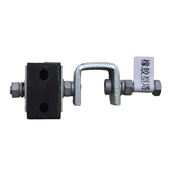 Rubber or Metal Down Lead Clamp for Pole & Tower