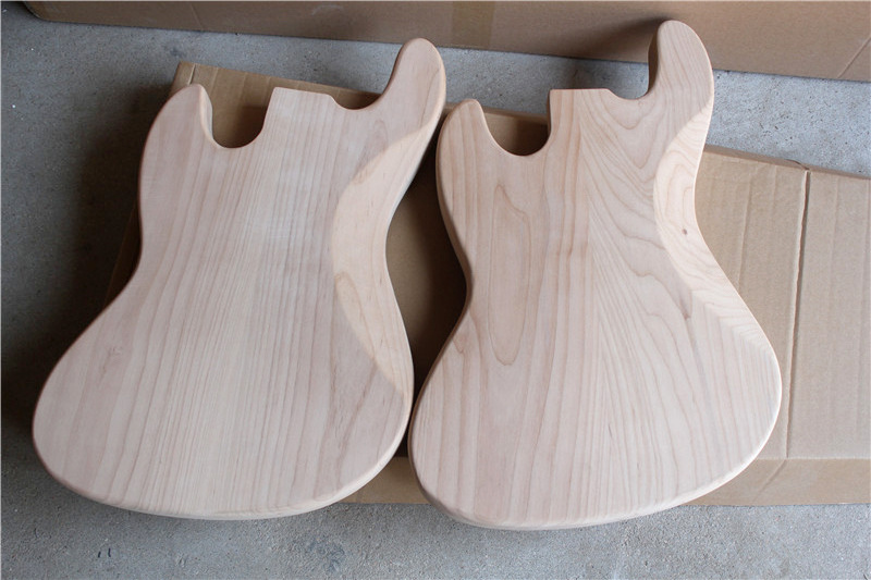 Huiyuan p bass body cnc guitar body custom Ash body,Basswood Body electric guitar body,no painting