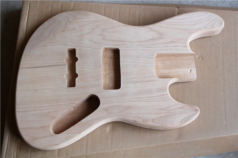 Huiyuan p bass body cnc guitar body custom Ash body,Basswood Body electric guitar body,no painting