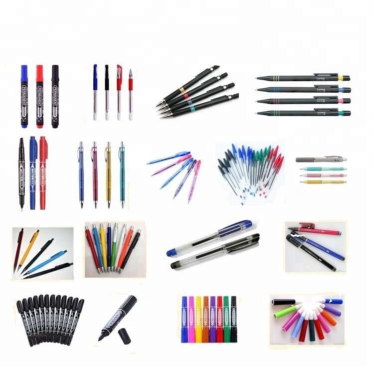 Plastic pen shell ruler scissors stationery making injection molding machine price