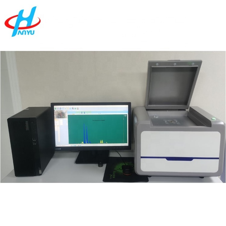 EDS8800 xrf gold and silver purity testing machine  X-ray instrument with Si-pin detector