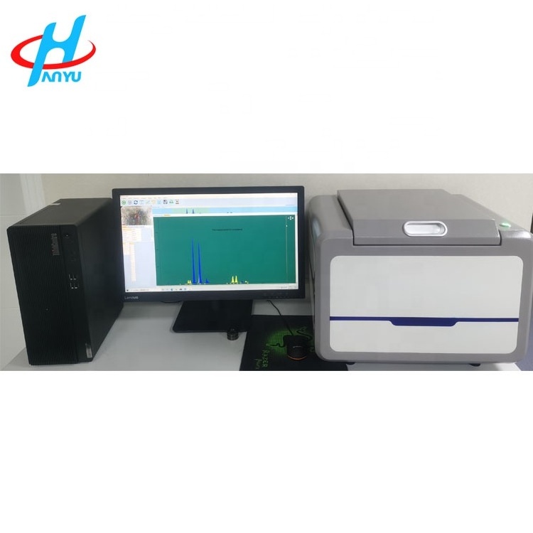 EDS8800 xrf gold and silver purity testing machine  X-ray instrument with Si-pin detector