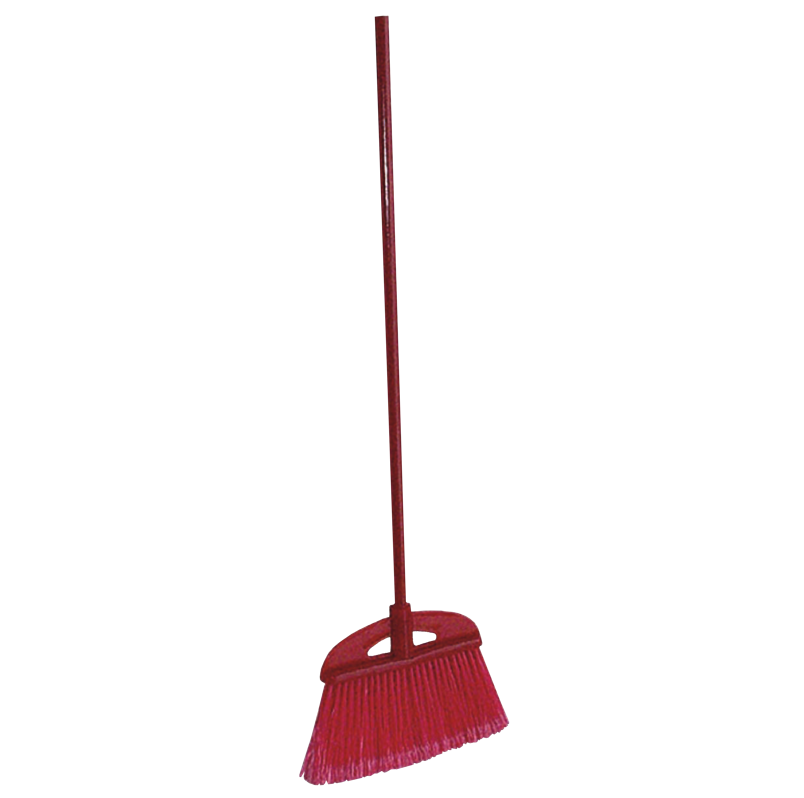 Plastic Broom Head Long Handle Garden Brooms Soft for Outdoor Road Concrete Floor