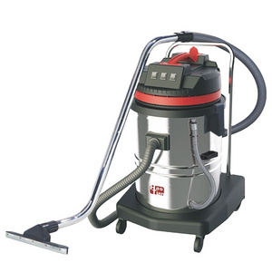 HT80-2 Haotian Wet Dry Vacuum Cleaner 80L/ for Factory Concrete Industrial Vacuum Cleaner Upright Vacuum Cleaner Ce with Bag 220