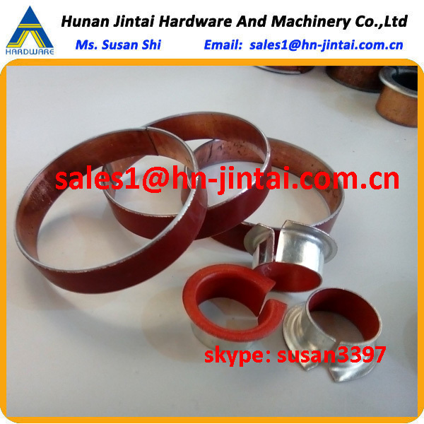 tin plate inside red PTFE 1212 SF-1SS Oilless Bearing DU Bushing