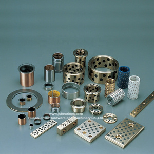 ptfe plugged bronze bushing wear plate cast with solid lubricant inserts bush 8 graphite bronze bushings