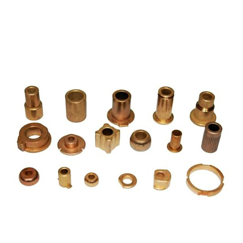 self lubricating bronze bushing sinter bearing / CU663 slide bushing / sintered copper bearing bushes