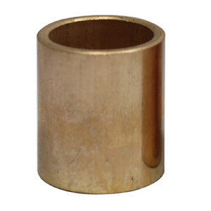 powder metallurgy oil impregnated sintered sleeve bearing bronze graphite electric fan motor flange bushing