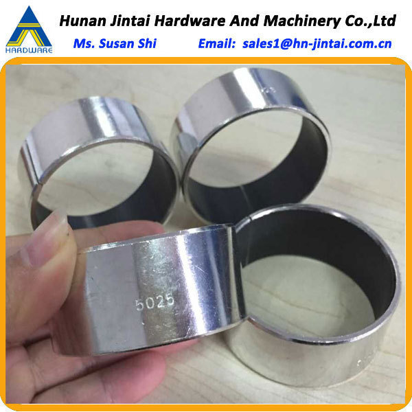 metal stamping wall switch brass contact parts sheet deep drawing sliding bearing bushing valve du bush guide sleeve