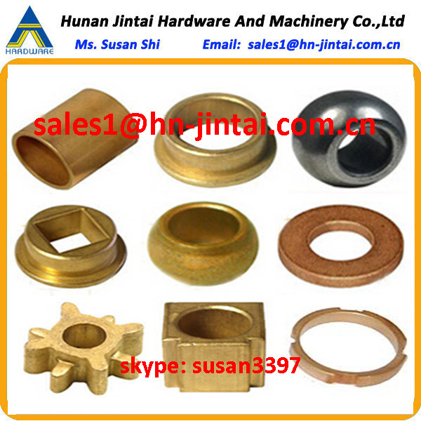 Spherical Fan Oil Sintered Bush Cu663 SAE841 SAE863 Electrical Motor Sintered Iron Bearing Bronze Bushing