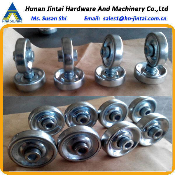 Material handing conveyor ball caster pressed steel 1502 stainless steel machined flange bolt fix ball transfer units