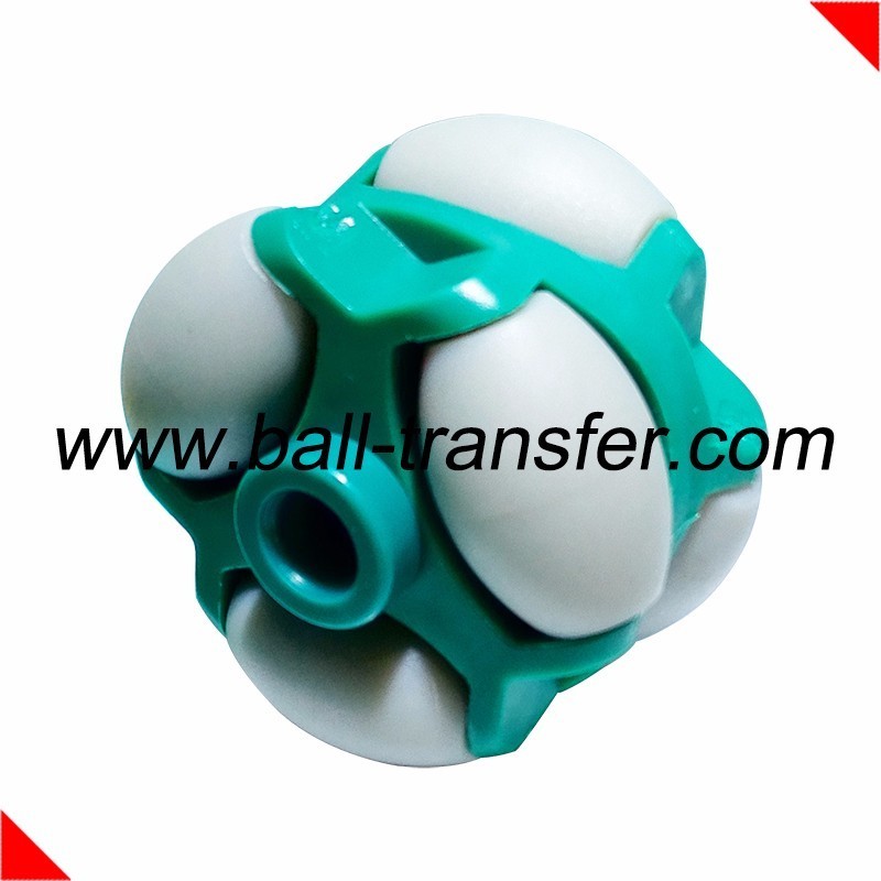 rubber ball roller new items in china market 50mm Swivel rubber wheel furniture ball caster omniball conveyor caster