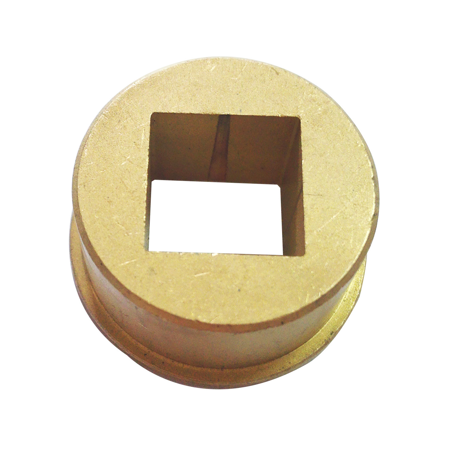 powder metallurgy oil impregnated sintered sleeve bearing bronze graphite electric fan motor flange bushing