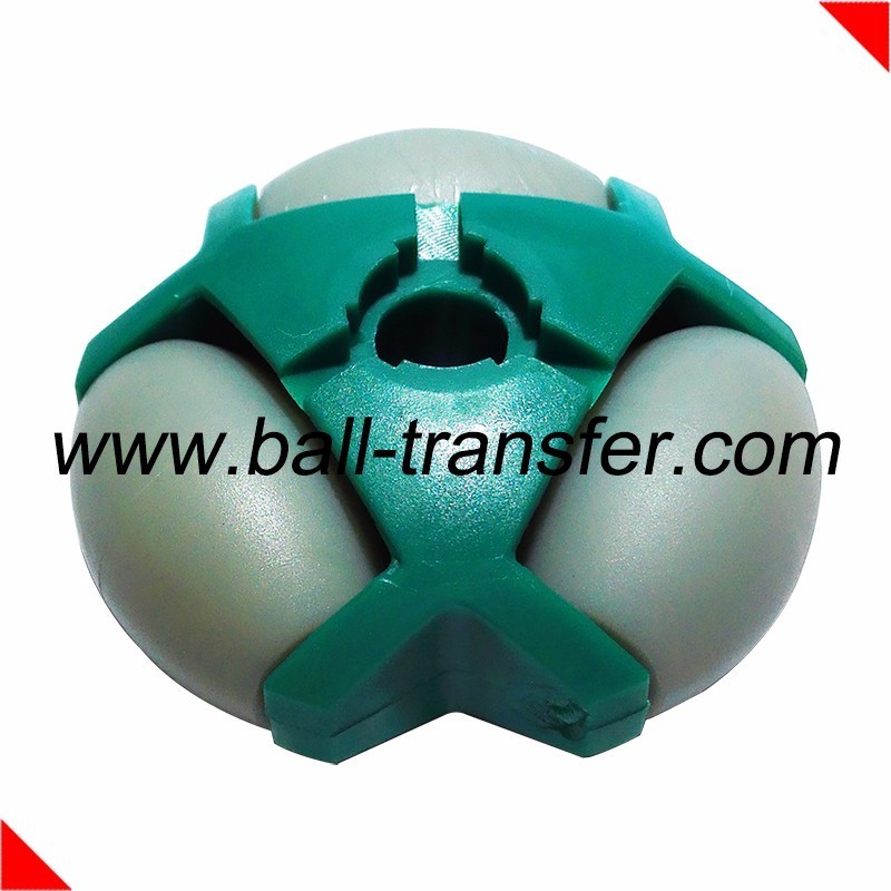 rubber ball roller new items in china market 50mm Swivel rubber wheel furniture ball caster omniball conveyor caster