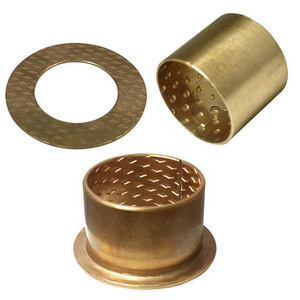 E90 E92 Copper Sleeve Slide Bearing E90F E92F Flange Bronze Bushing