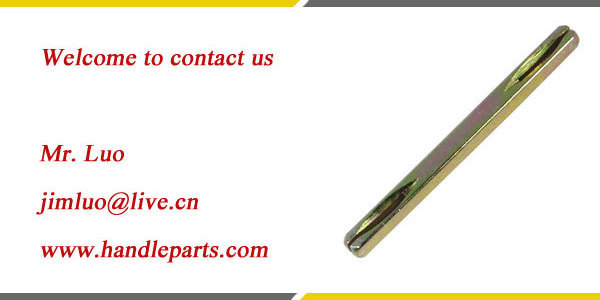 steel square spindle adaptor,square shaft adaptor,6x7,7x8 handle coupling shaft