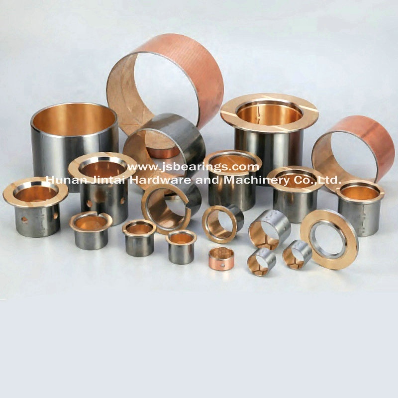 JF-800 Bimetal Bushing BPW Sleeve Steel Copper Plated Bimetal Bearing Con Rod Bush Connecting Con-rod Bimetallic Bushings