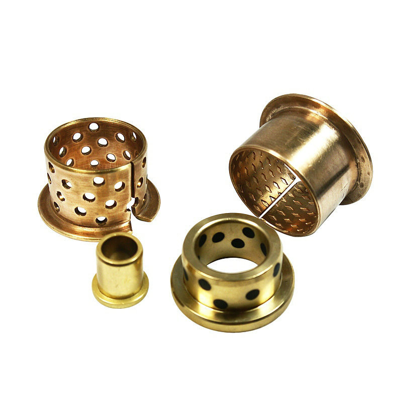 Customized JDB JGB Graphite Solid-lubricant Bronze Bushing Sleeve As Per Your Drawings