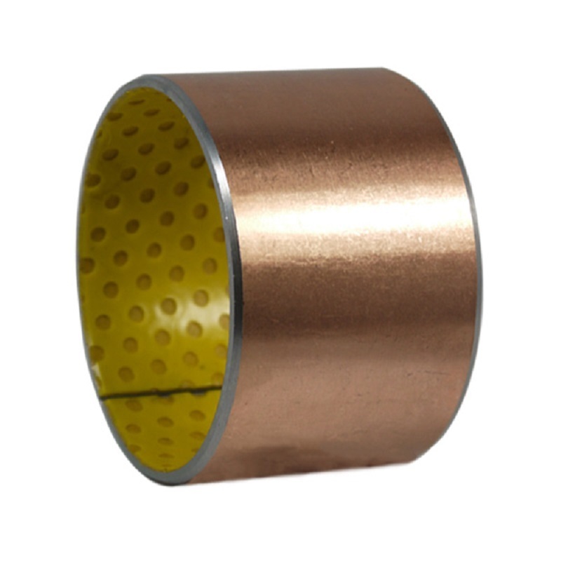 POM Dry slide china cheap price high quality steel brass bronze plastic composite slide dry oilless bearing