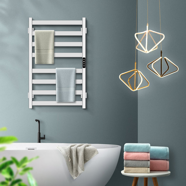 High Quality Modern Design Bathroom Towel Warmer Radiator Ss304 Electric Heated Towel Racks Style