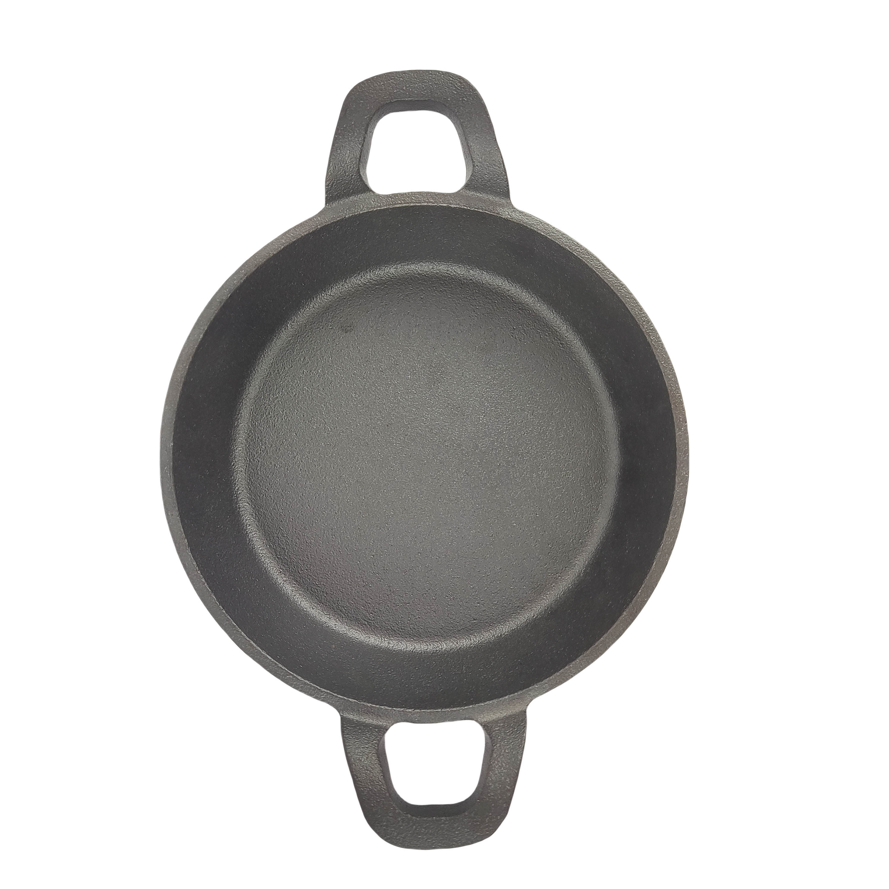 Cast Iron Cookware Enamel Round Cast Iron BBQ Griddles & Grill Pans For Oven Kitchen Cooking