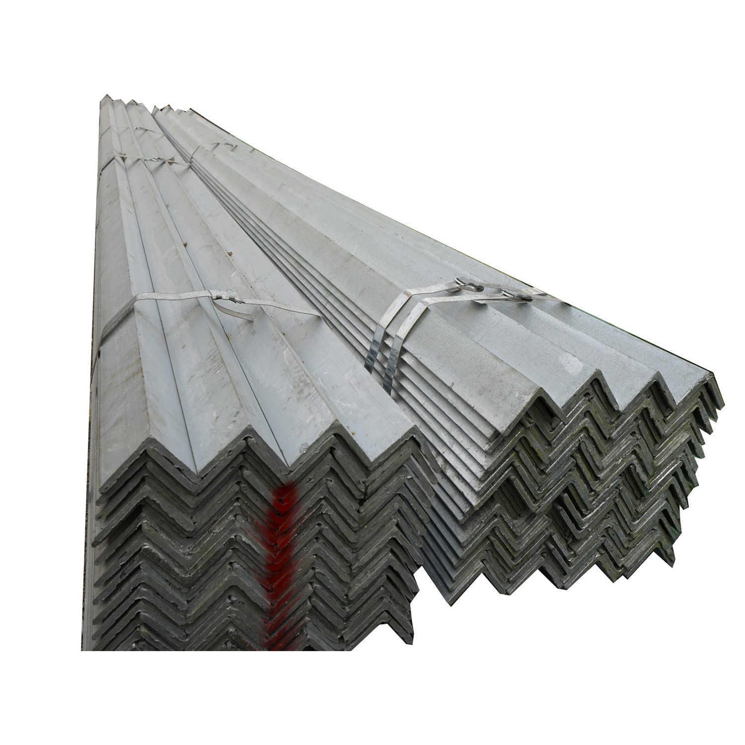 SS400 S235JR Q355 Q235 carbon equal steel slotted angle L shaped Galvanized Angle for construction