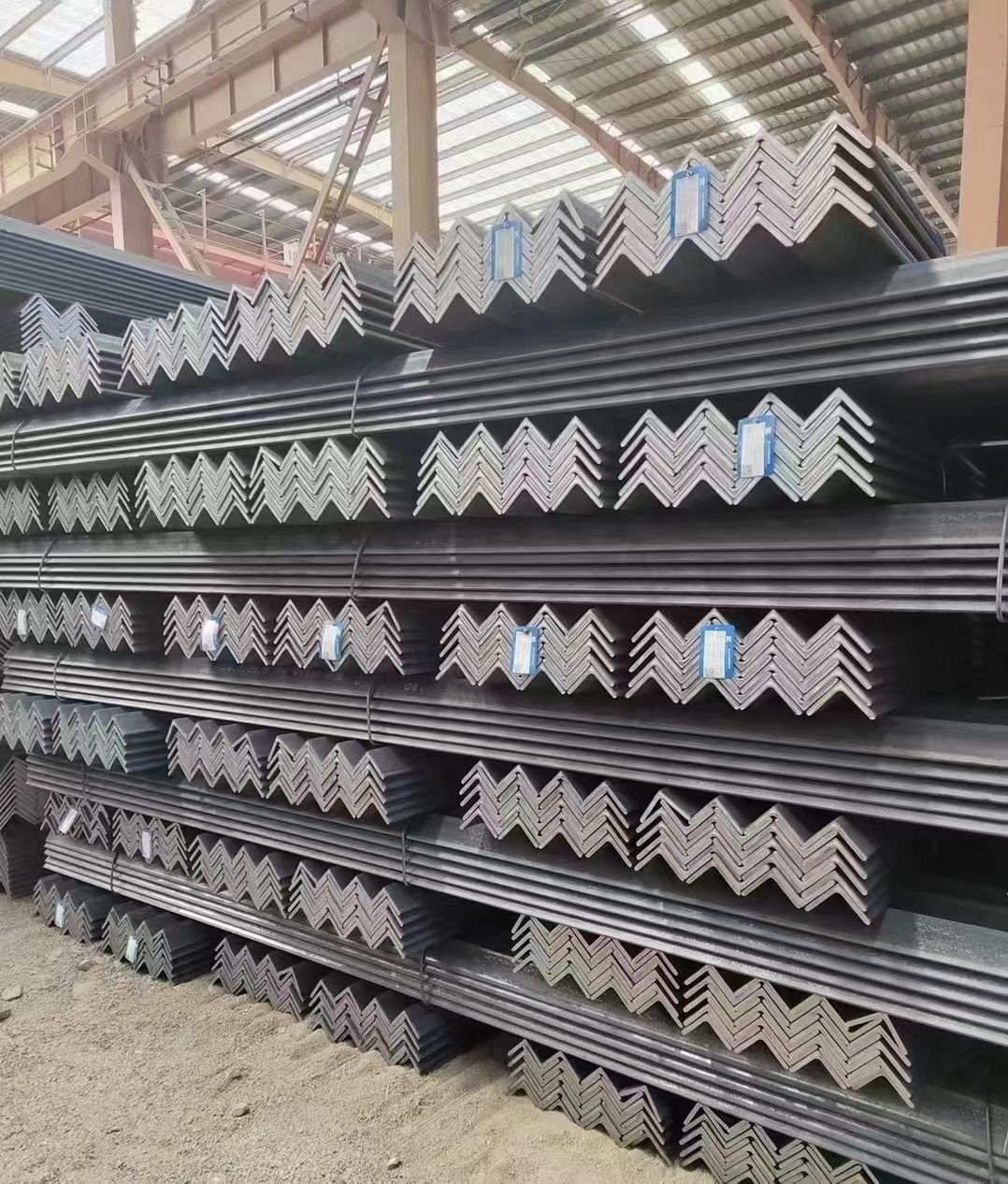 S235JR S275JR S355JR mild steel hot rolled equal angles price per kg iron angle bar