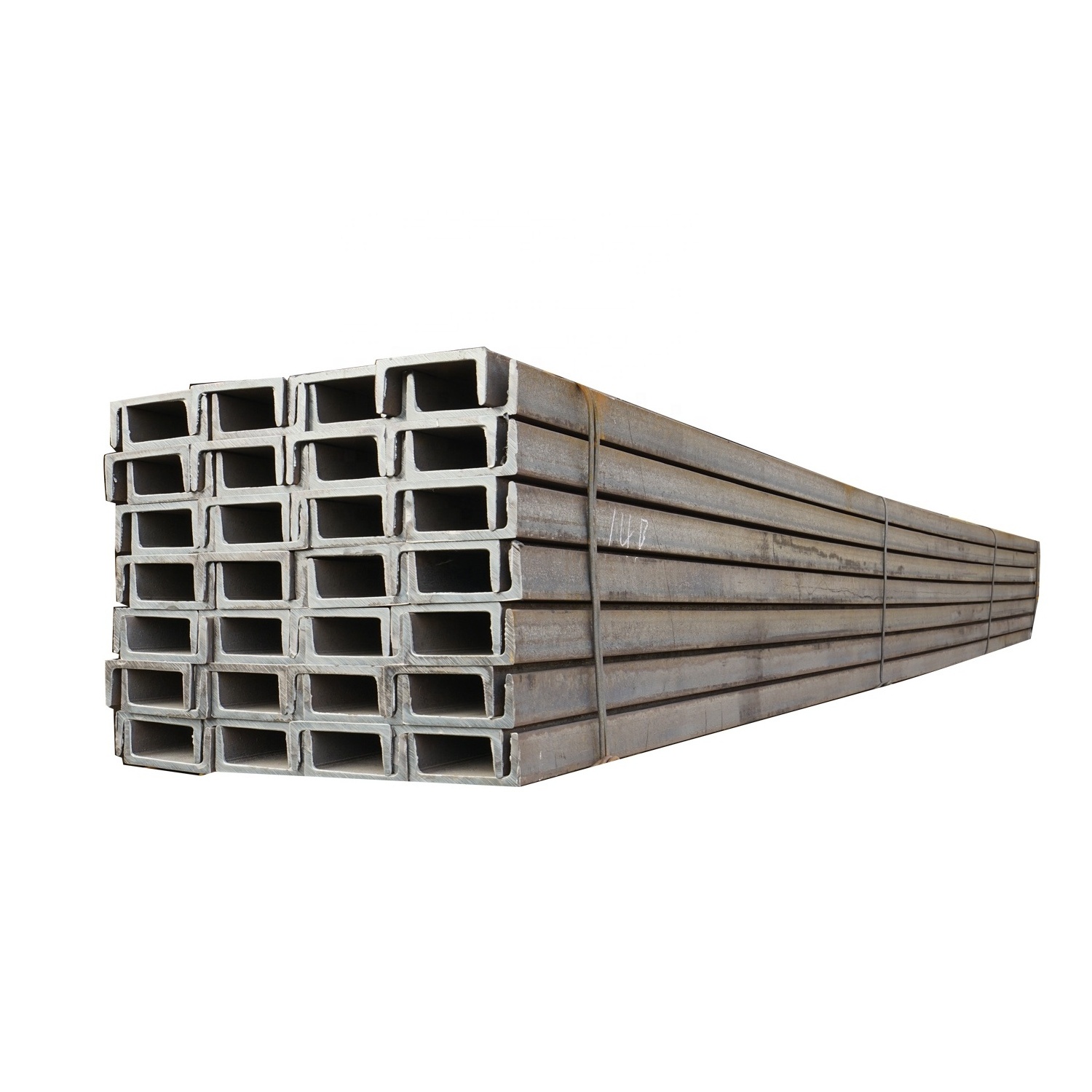 A36 Ss400 S235jr Hot Rolled Galvanized C Z U Purlin Steel Structural Channel with holes