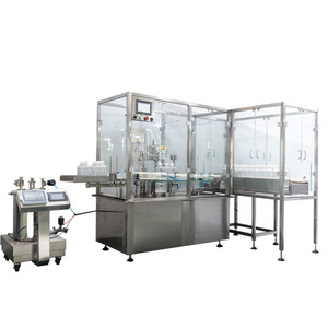 High Speed 30ml Cough Syrup Bottle Filling Capping Machine