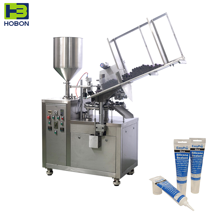 Hot Sale 30gr Massage Cream Tube Filling  Sealing Machine with Heating