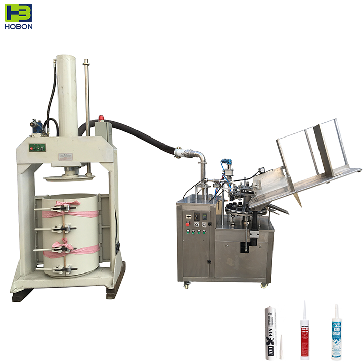 Aluminum-Tube-Filling-And-Sealing-Machine For Sale Alu And Sealing Aluminum Glue Tube Disposable Cartridge Oil Filling Machine