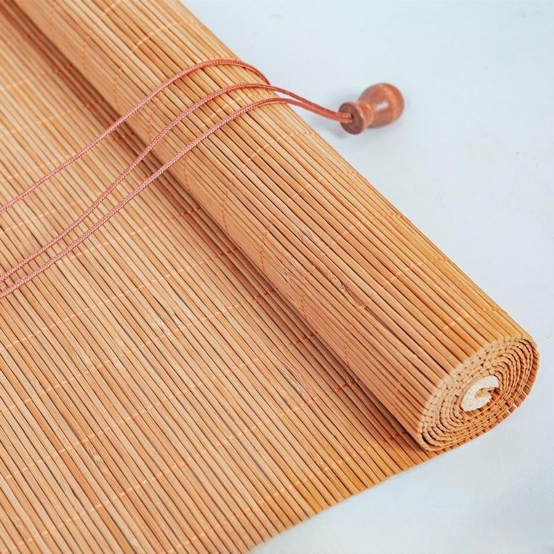 2023 Newest Hot Natural Bamboo Blinds Window Curtain Woven Roll-up Blind