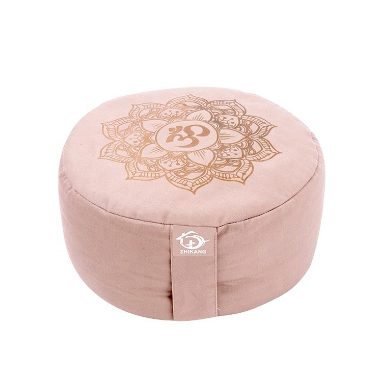 Wholesale factory selling cotton cove zafu buckwheat yoga meditation cushions